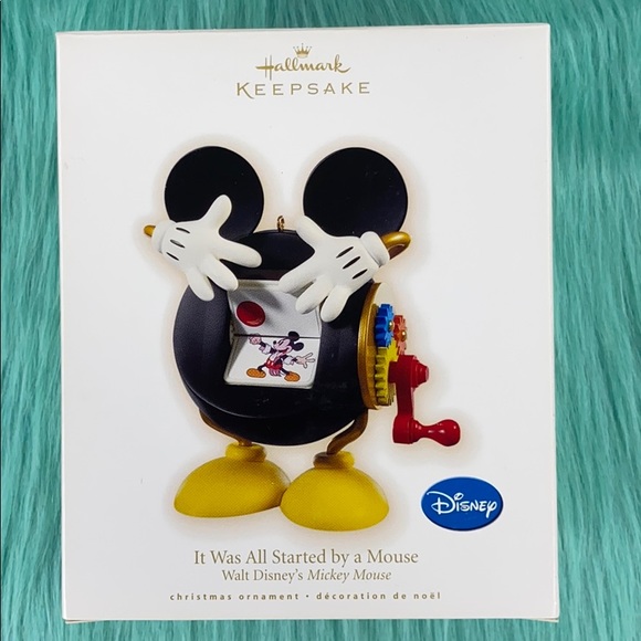 Hallmark 2009 It Was All Started By A Mouse Ornmt